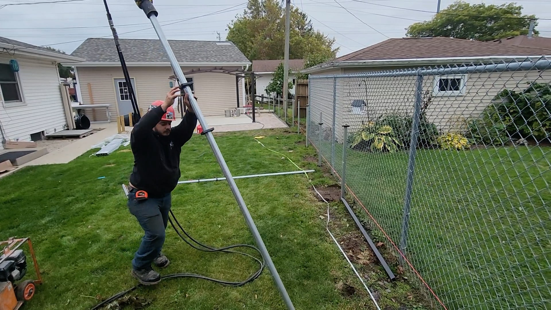 Dig Fence Installation