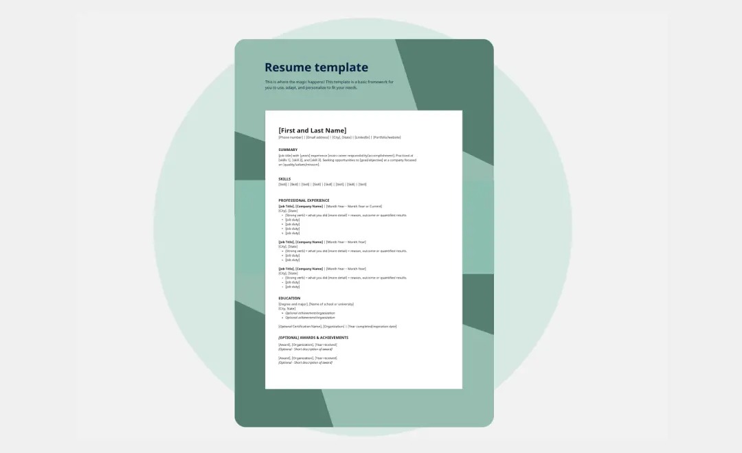 Building ATS-friendly resumes for a global market