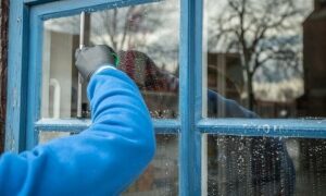 How to Remove Hard Water Stains from Windows