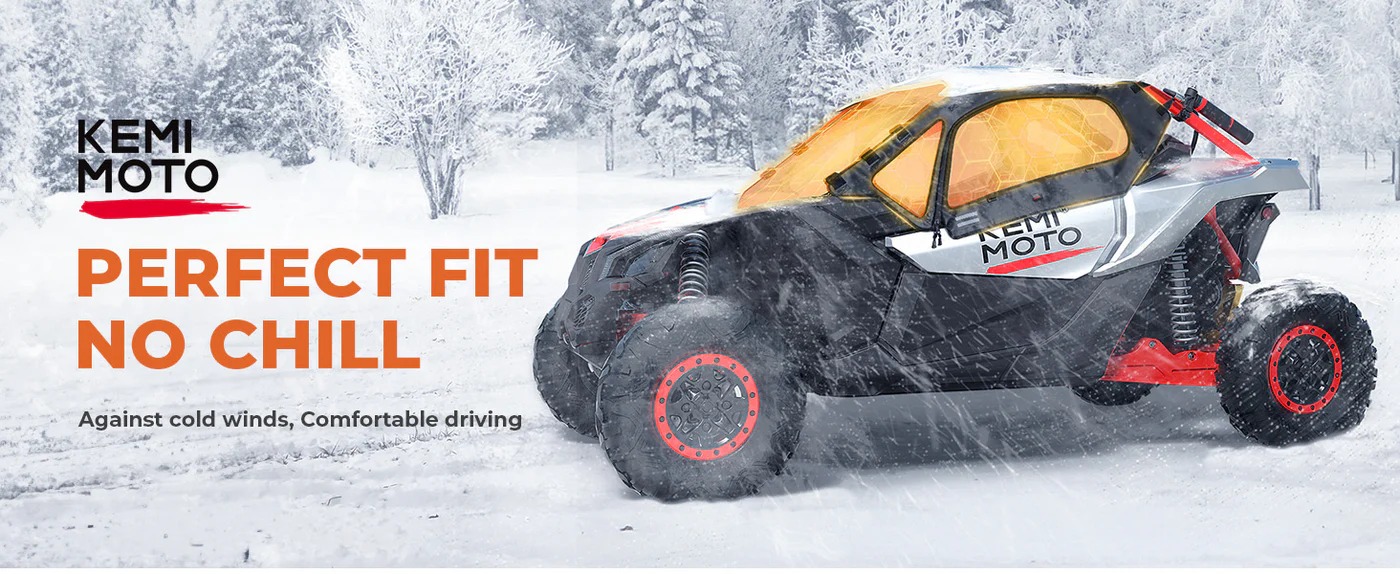 Rev Up Your Black Friday Must-Have Can-Am X3 Accessories & Upper Doors from Kemimoto