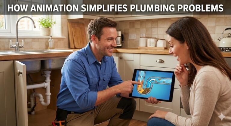 How Animation Can Explain Plumbing Problems in a Simple Way