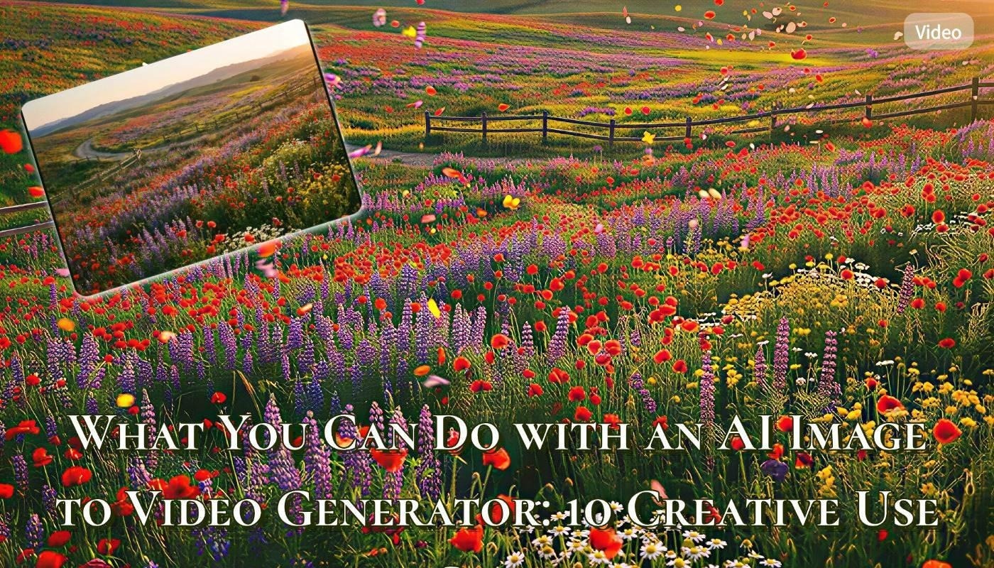 What You Can Do with an AI Image to Video Generator 10 Creative Use Cases