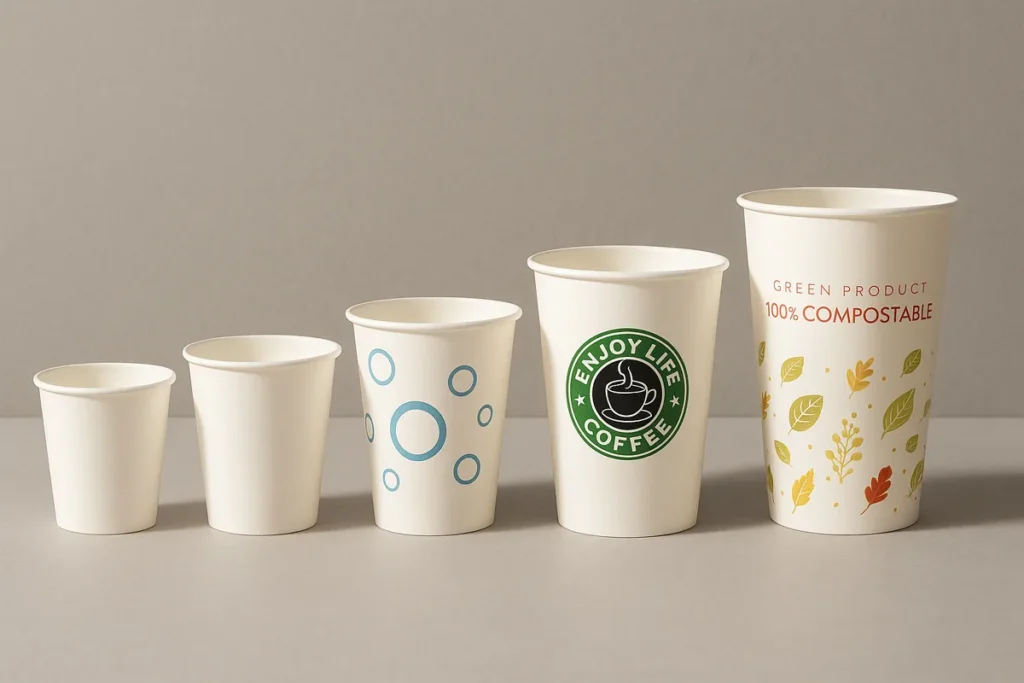 Ripple Wall Paper Cups for Better Daily Drink Choices